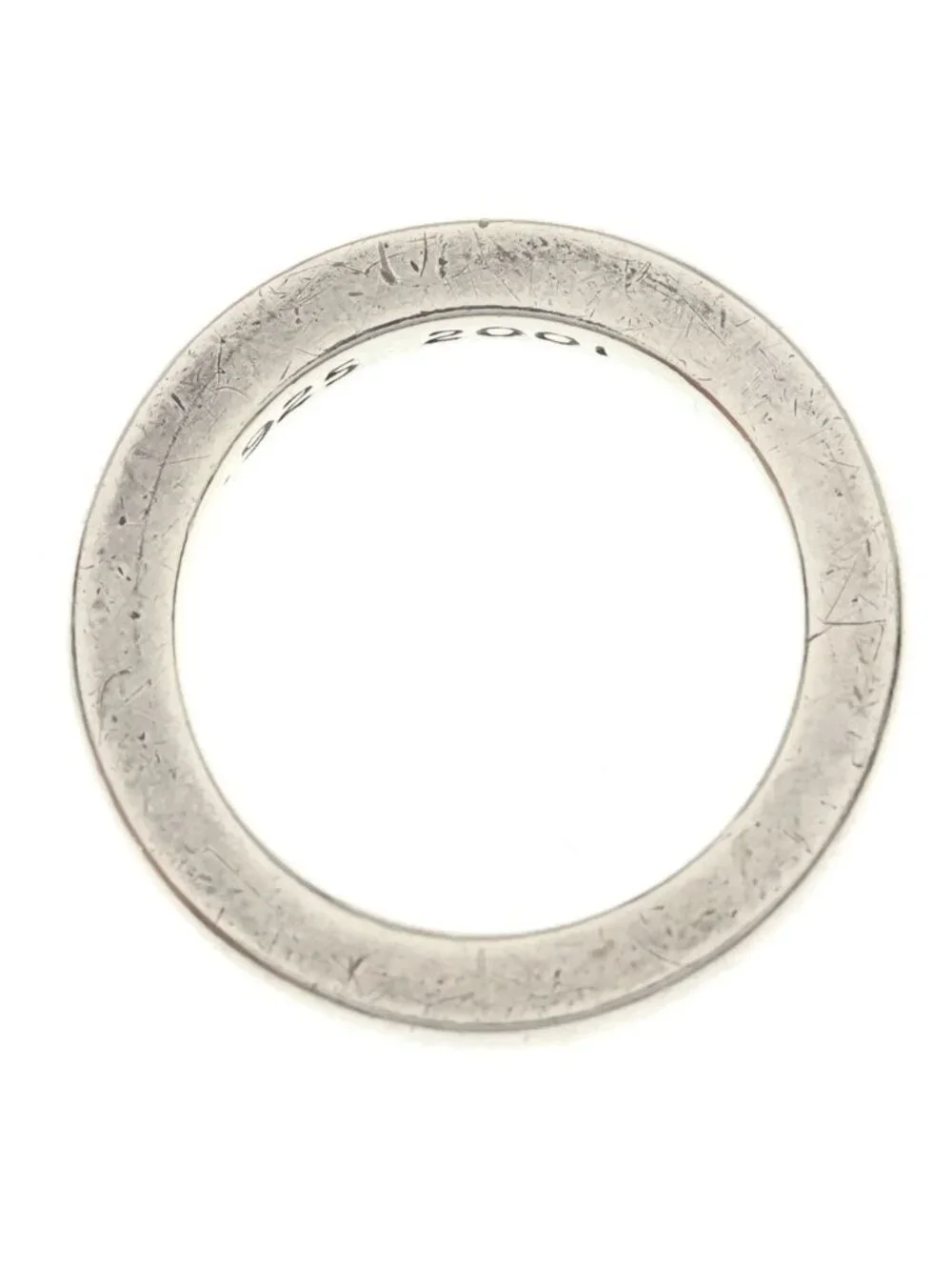 Chrome Hearts Spacer Pln Plain Ring Silver